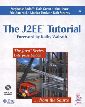 the j2ee tutorial cd rom included 1st edition collectif 0201791684, 978-0201791686