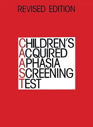 childrens acquired aphasia screening test 1st edition renata whurr ,sarah evans 1897635885, 978-1897635889
