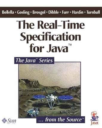 the real time specification for java 1st edition collectif 0201703238, 978-0201703238
