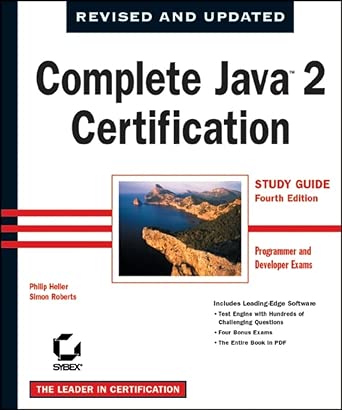 complete java 2 certification study guide programmer and developer exams 1st edition philip heller ,simon