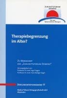 therapiebegrenzung im alter 17 1st edition inge fa 1/4sgen ,hans r vogel 3938748044, 978-3938748046