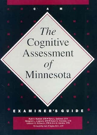 cognitive assessment of minnesota 1st edition terry l degroot 0761647457, 978-0761647454