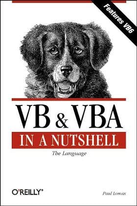 visual basic for applications in a nutshell 1st edition paul lomax 1565923154, 978-1565923157