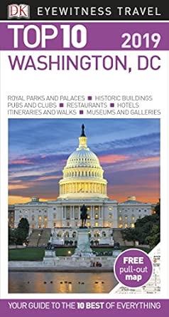 top 10 washington dc 2019 1st edition dk eyewitness 0241311640, 978-0241311646