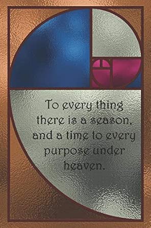 to every thing there is a season and a time to every purpose under heaven college ruled lined paper 1st