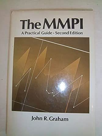 m m p i inventory a practical guide 1st edition john r graham 0195042638, 978-0195042634