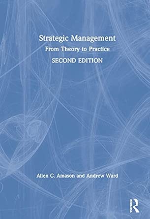 Strategic Management From Theory To Practice