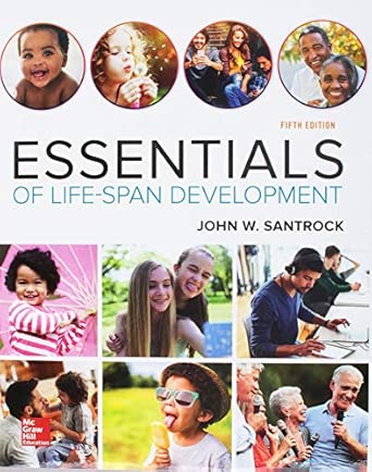 essentials of life span development with connect access card with access code 1st edition john w santrock
