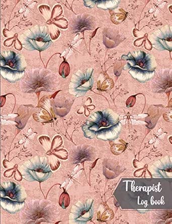 therapist log book therapist notebook session notes therapists log therapist tools mental health therapist