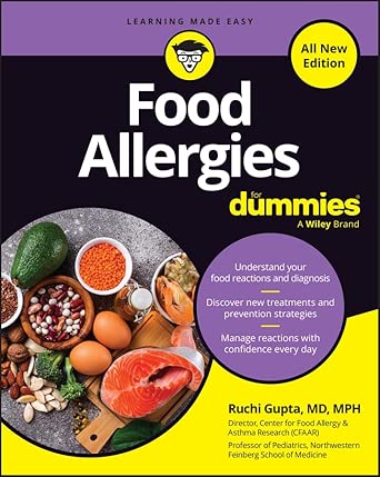 food allergies for dummies all 1st edition ruchi gupta 1394382111, 978-1394382118