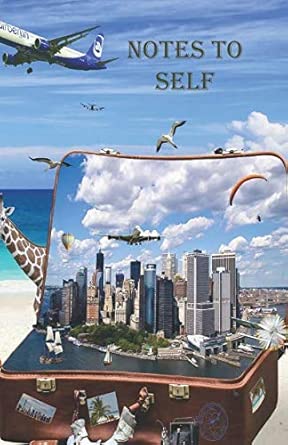 notes to self travel cover notebook journal to capture ideas make lists and keep track of almost anything 1st