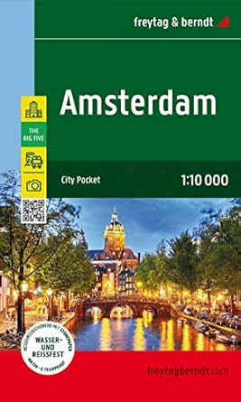 amsterdam city pocket innenstadtplan wasserfest und reia fest pl 105 cp 1st edition freytag berndt
