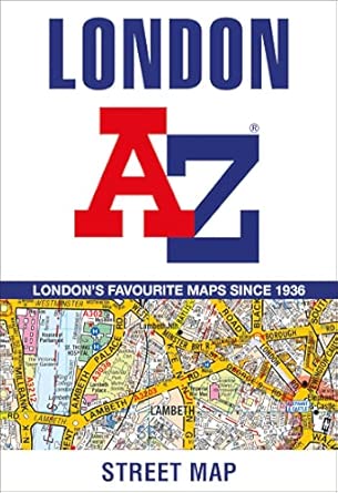 london a z street map 1st edition a z maps 0008581789, 978-0008581787