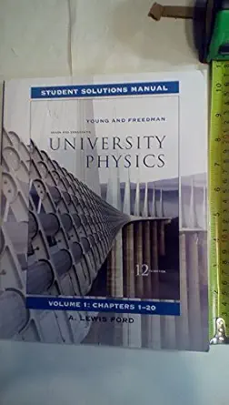 University Physics Volume 1 Student Solutions Manual