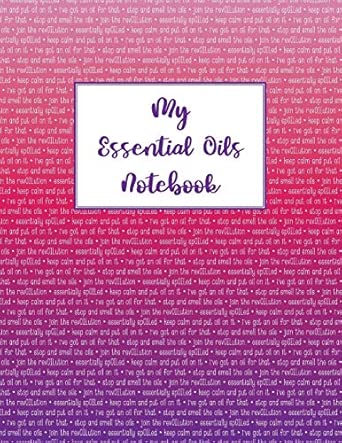 my essential oils notebook keep track of your bottle inventory journal detailed information and save blend