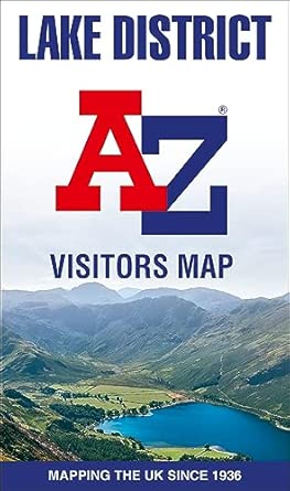 lake district a z visitors map 1st edition a z maps 0008653127, 978-0008653125