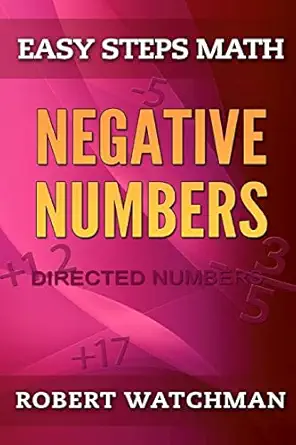 Negative Numbers Directed Numbers