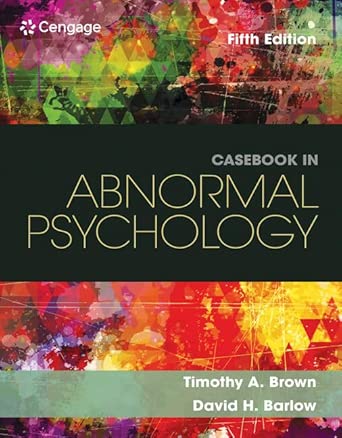 bundle casebook in abnormal psychology 5th + abnormal psychology an integrative approach loose leaf version