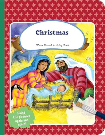 christmas water reveal activity book 1st edition concordia publishing house ,gill guile 0758681178,