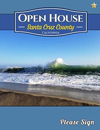 santa cruz county open house a guest book for santa cruz county california for real estate professionals and