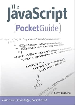 Javascript Pocket Guide The