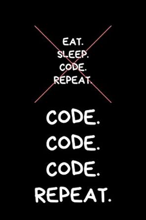code code code repeat funny programming lined notebook journal perfect gift for developers coding lovers