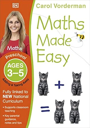 Maths Made Easy Adding And Taking Away Ages 3 5 Supports The National Curriculum Preschool Exercise Book