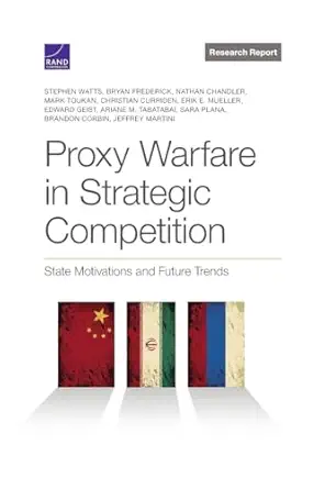 Proxy Warfare In Strategic Competition State Motivations And Future Trends