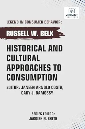 Historical And Cultural App Roaches To Consumption