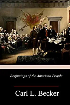 Beginnings Of The American People