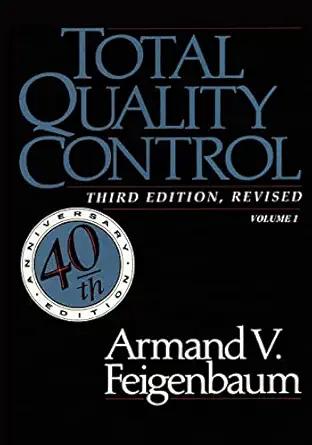 Total Quality Control Vol 1