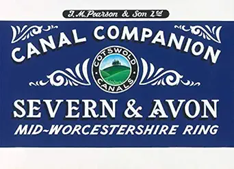 Pearsons Canal Companion Severn And Avon Mid Worcestershire Ring And Cotswold Canals