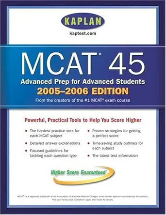 Mcat 45 2005 2006