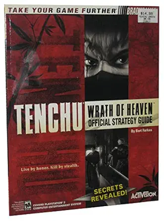 tenchu wrath of heaven official strategy guide 1st edition bart g farkas 0744002516, 978-0744002515