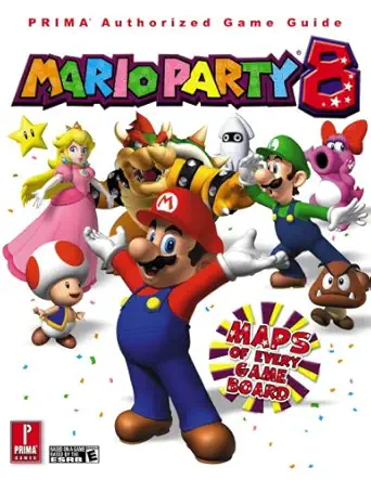 mario party 8 prima official game guide 1st edition fletcher black 0761556184, 978-0761556183