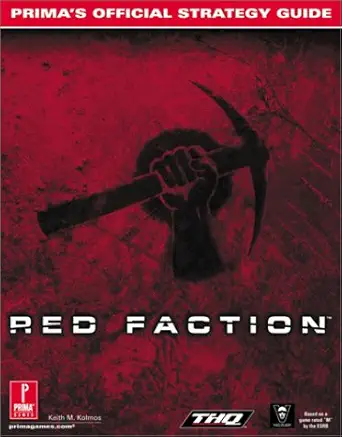 red faction primas official strategy guide 1st edition keith kolmos 0761536345, 978-0761536345