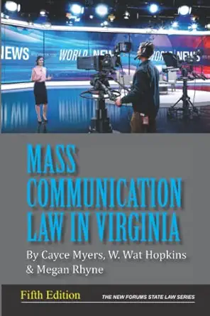 Mass Communication Law In Virginia