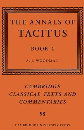 The Annals Of Tacitus Book 4