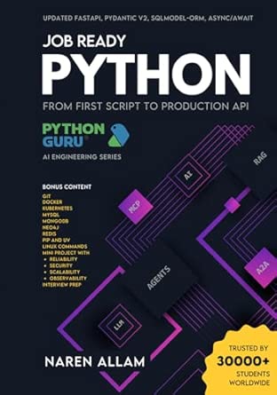 Job Ready Python From First Script To Production Api