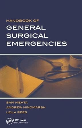 Handbook Of General Surgical Emergencies