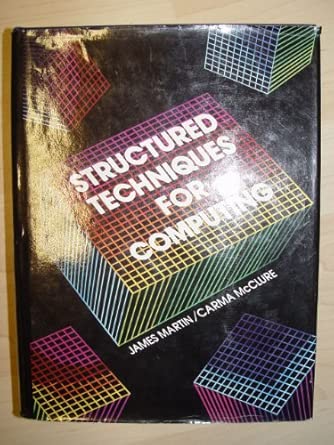 structured techniques for computing 1st edition james martin ,carma l mcclure 0138551804, 978-0138551803