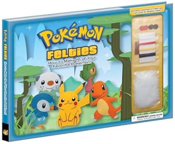 Pokemon Felties How To Make 16 Of Your Favorite Pokemon