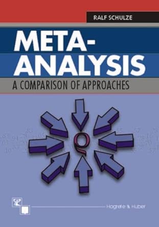 Meta Analysis A Comparison Of Approaches