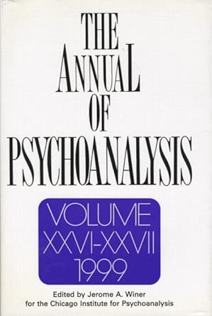 The Annual Of Psychoanalysis V 26/27