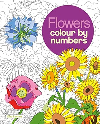Flowers Colour By Numbers