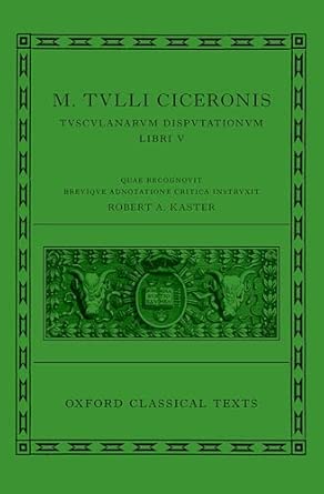 Cicero Tusculan Disputations