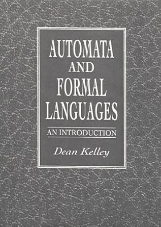 Automata And Formal Languages An Introduction