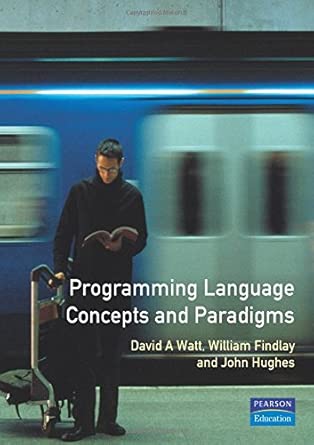 Programming Language Concepts Paradigms