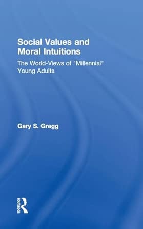 Social Values And Moral Intuitions The World Views Of Millennial Young Adults