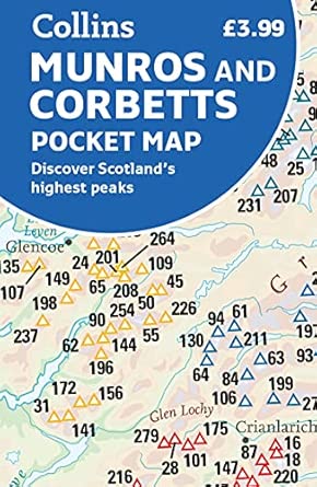 Munros And Corbetts Pocket Map Discover Scotlanda S Highest Peaks